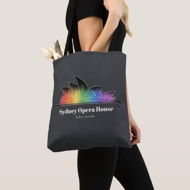Landmarks in Light | Sydney Opera House Tote Bag (Close Up)