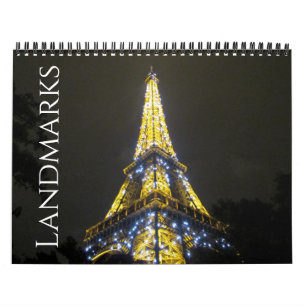 landmarks of the world 2026 calendar