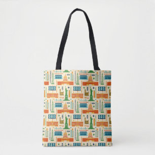 Landmarks of United States of America Tote Bag
