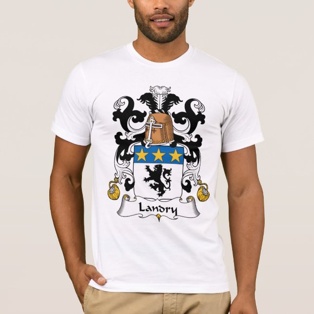 Landry Family Crest T-Shirt (Front)