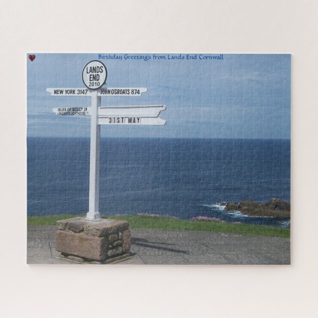 Lands End Cornwall Jigsaw Puzzle (Horizontal)