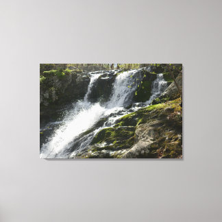 Lands Run Falls Canvas Print