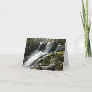 Lands Run Falls Card