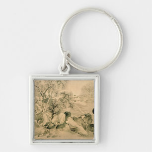 Landscape, 1771 key ring