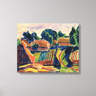 Landscape, 1908-12 canvas print