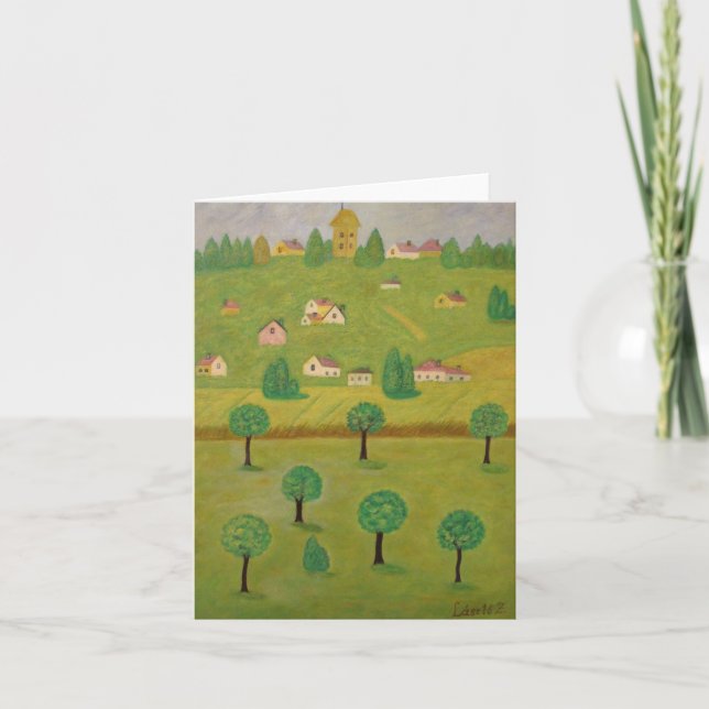 Landscape 1 Note Card (Front)