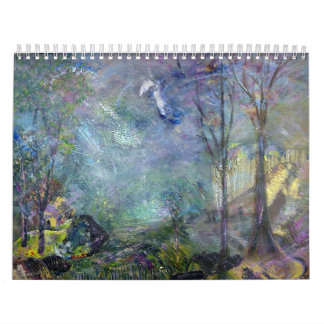 Landscape 2013 calendar of original art by Lark