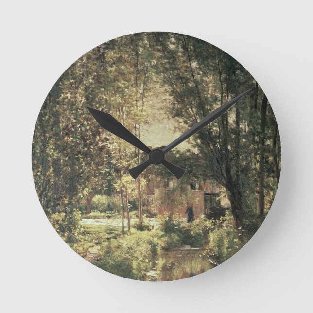 Landscape 2 round clock (Front)
