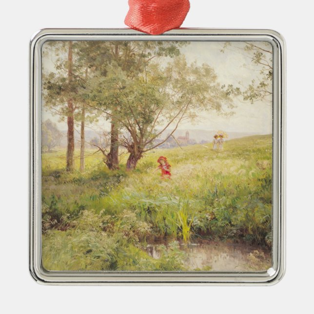 Landscape 3 metal tree decoration (Front)