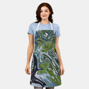 Landscape Abstract Painting Best fine art Apron