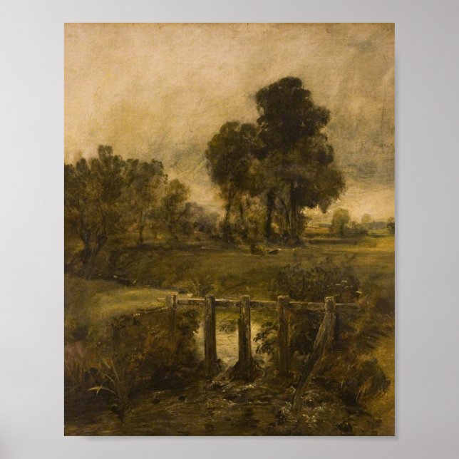 Landscape – after John Constable Poster (Front)
