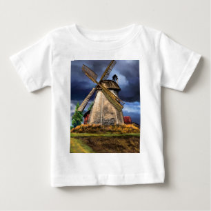 Landscape and Weather in the Netherlands - Drawing Baby T-Shirt