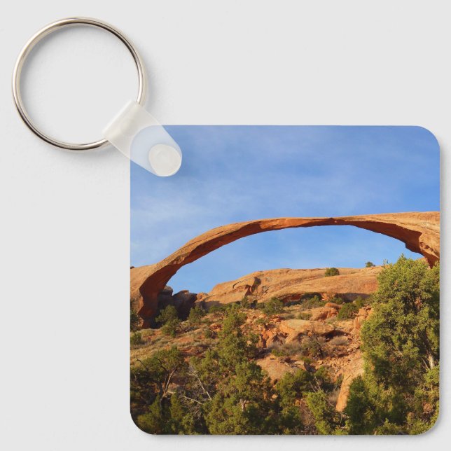 Landscape Arch at Arches National Park Key Ring (Front)