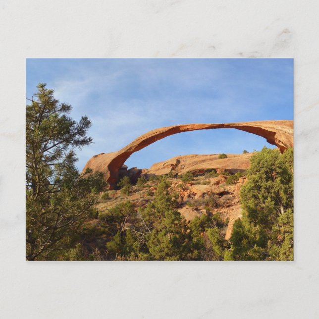 Landscape Arch at Arches National Park Postcard (Front)