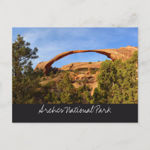 Landscape Arch at Arches National Park Postcard