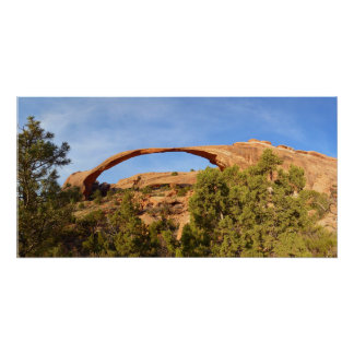 Landscape Arch at Arches National Park Poster