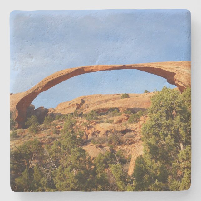 Landscape Arch at Arches National Park Stone Coaster (Front)