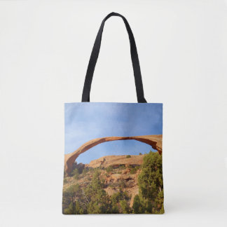Landscape Arch at Arches National Park Tote Bag