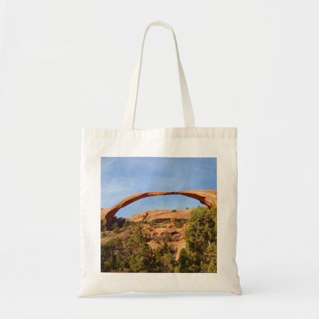 Landscape Arch at Arches National Park Tote Bag (Front)