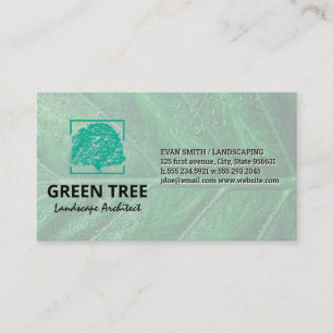 Landscape Architect   Tree Business Card