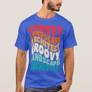 Landscape Architect Vintage Retro 60s 70s 80s Vibe T-Shirt