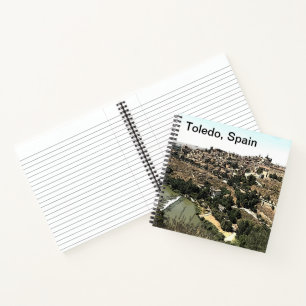 Landscape Art of Toledo, Spain Notebook