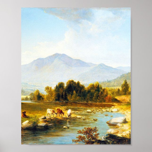 Landscape art painting by Asher Brown Durand  Poster (Front)