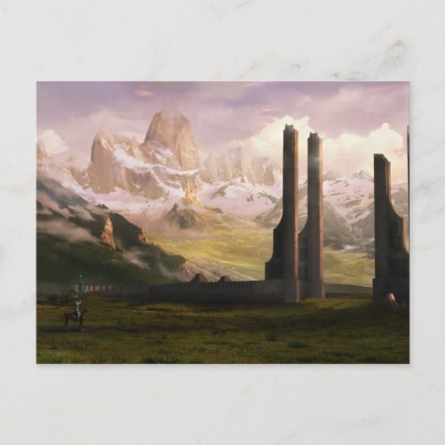 Landscape art postcard (Front)