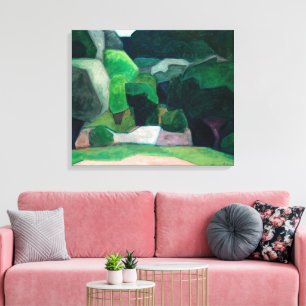 Landscape at Cassis Francis Picabia Canvas Print