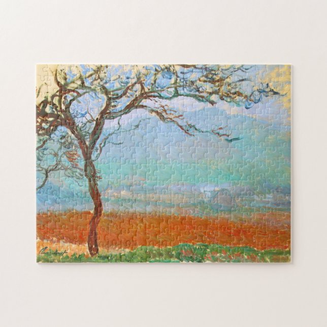 Landscape at Giverny Monet Fine Art Jigsaw Puzzle (Horizontal)