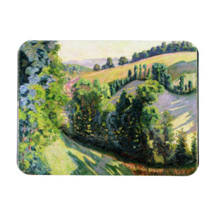 Landscape at Pontgibaud, c.1895 (oil on canvas) Magnet