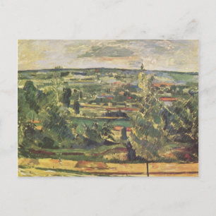Landscape at the Jas-de-Bouffan - Paul Cezanne Postcard