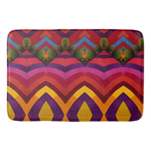 Landscape bath mat