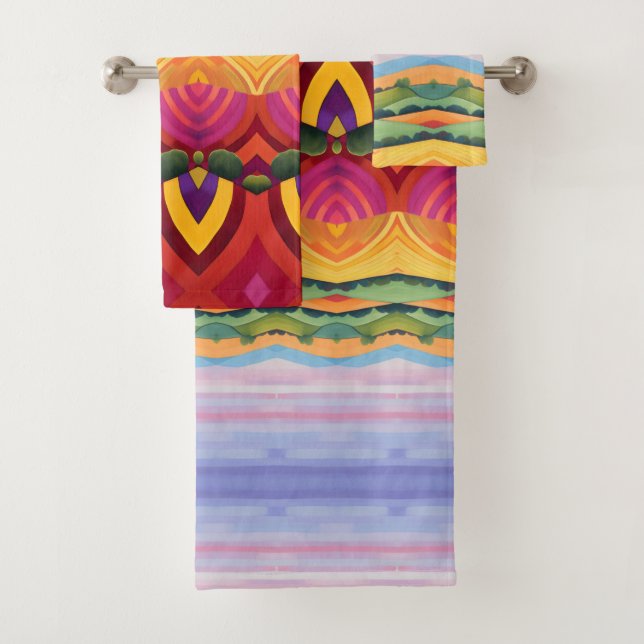Landscape  bath towel set (Insitu)
