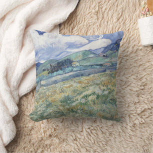  Landscape Behind Saint-Paul Vincent van Gogh  Cushion