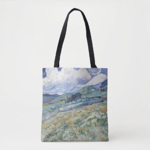  Landscape Behind Saint-Paul Vincent van Gogh     Tote Bag