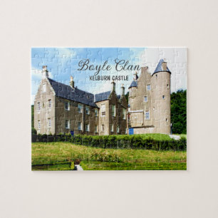 Landscape Boyle Scottish Clan's Kelburn Castle Jigsaw Puzzle
