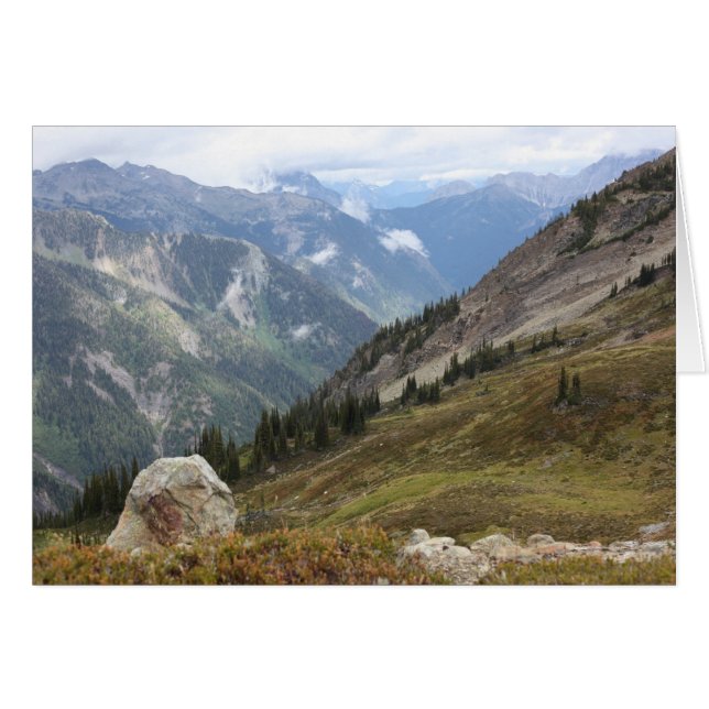 Landscape British Columbia, Canada Card (Front Horizontal)