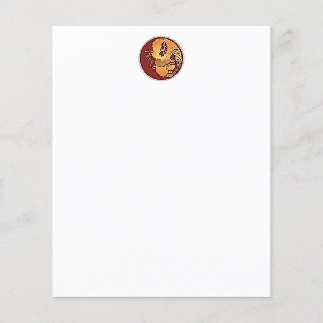 Landscape Button - Kokopelli Moon Feather 1 (Front)