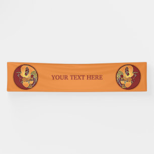 Landscape Button - Kokopelli Moon Feather 1 Banner
