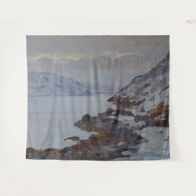 Landscape by Aleksandr Borisov Tapestry (Front (Horizontal))