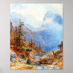 Landscape by Edward Theodore Compton  Poster