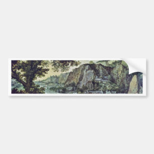 Landscape By Valckenborch Lucas Van (Best Quality) Bumper Sticker