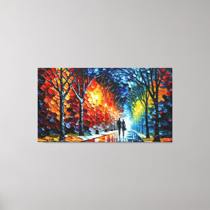 Landscape Canvas Painting City Park Posters Prin Print
