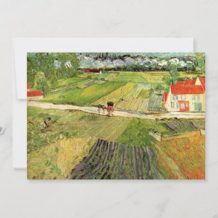 Landscape, Carriage and Train by Vincent van Gogh