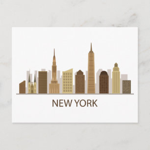 Landscape City View   New York City, New York Postcard
