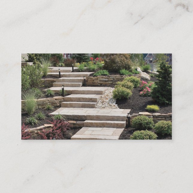 Landscape Company Business Card (Front)