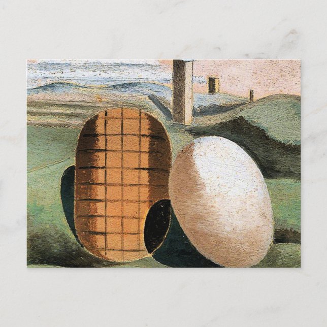 Landscape Composition famous painting by Paul Nash Postcard (Front)