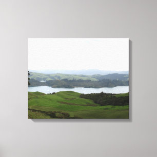Landscape Coromandel Peninsula New Zealand Canvas Print