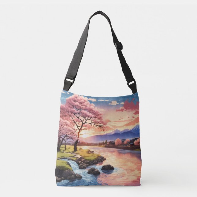landscape crossbody bag (Front)